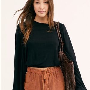 Free people Lilly Tee Size L